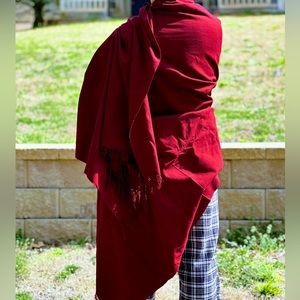 Meditation or fashionable all rounder shawl